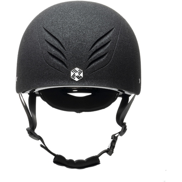 2025 Charles Owen Phoenix Helmet PHXBS - Black Silver